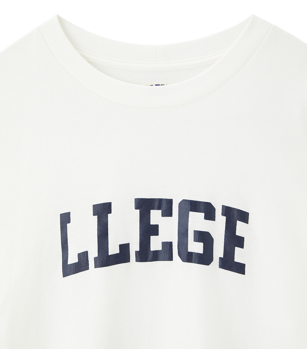 Llege - Classic Logo T-Shirt (White) product image 3 | TRAB K-Fashion Australia
