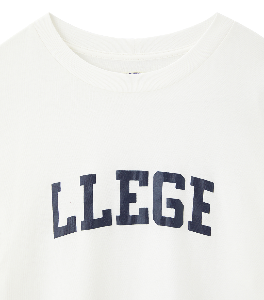 Llege - Classic Logo T-Shirt (White) product image 3 | TRAB K-Fashion Australia