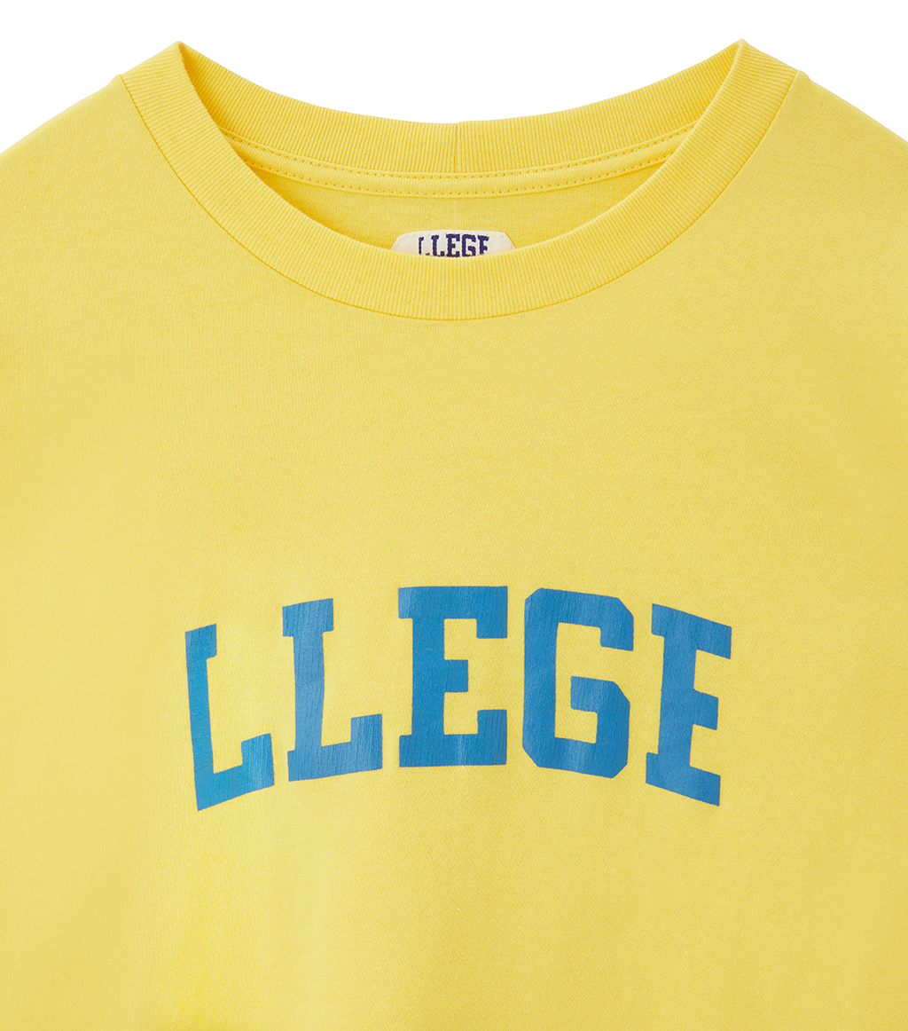 Llege - Classic Logo T-Shirt (Yellow) product image 3 | TRAB K-Fashion Australia
