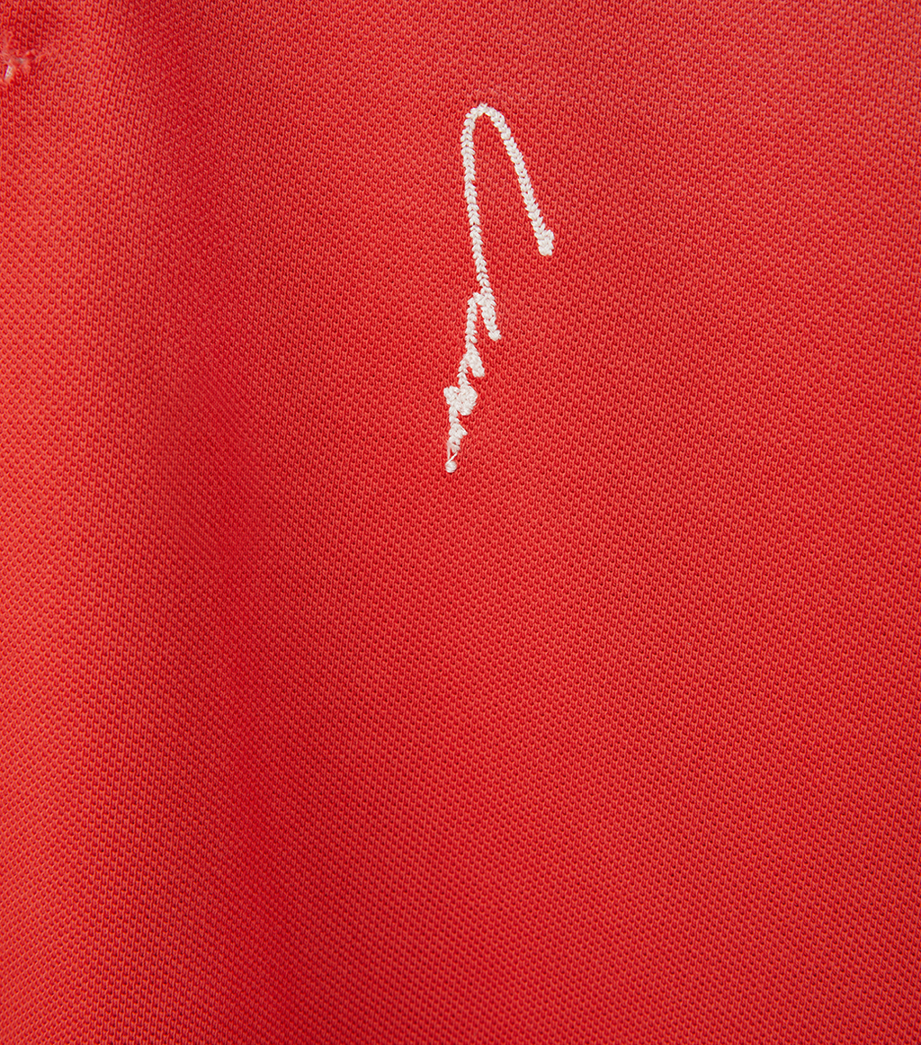 Llege - Vintage Slim Fit Pique Top (Vintage Red) product image 3 | TRAB K-Fashion Australia