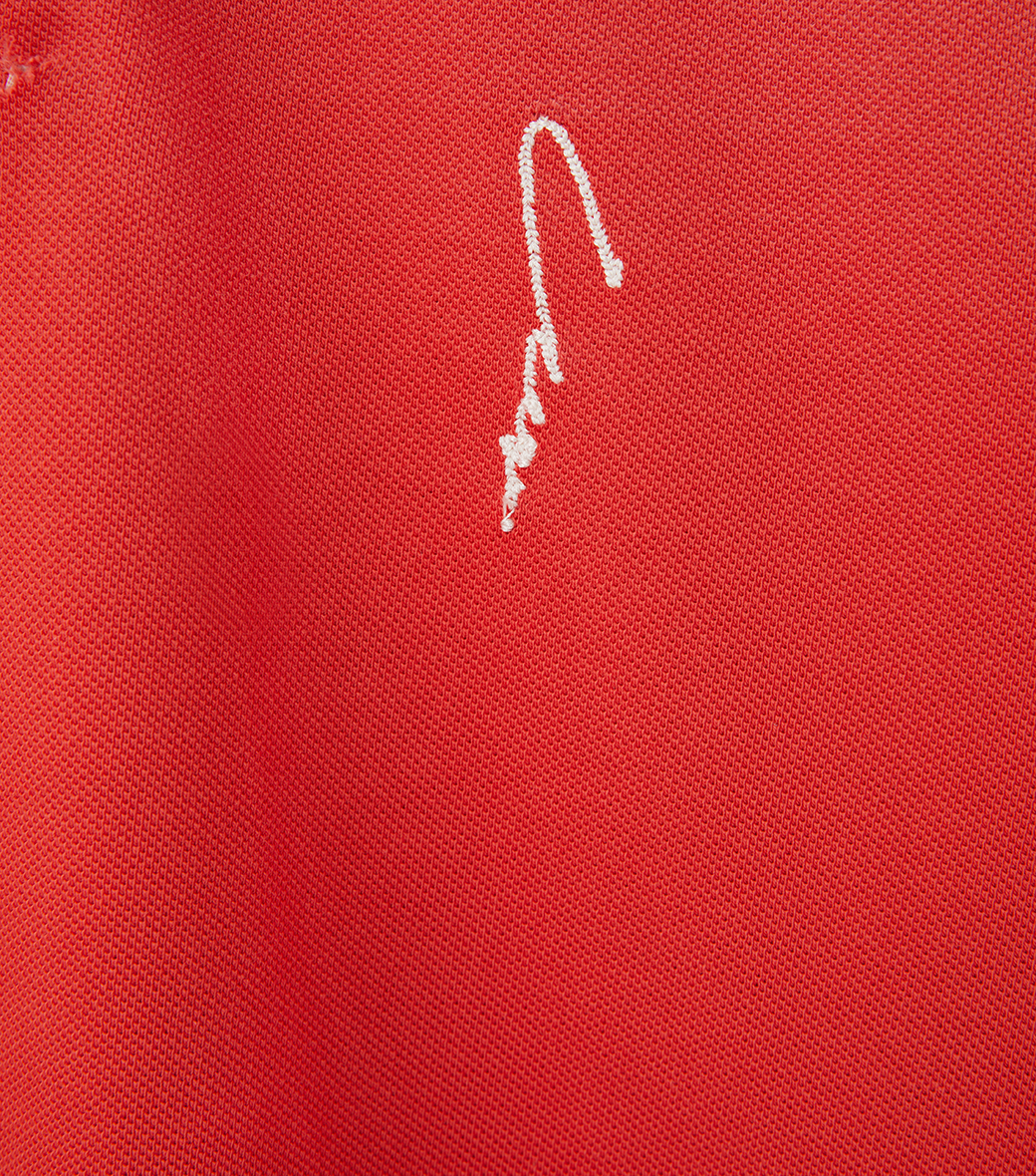 Llege - Vintage Slim Fit Pique Top (Vintage Red) product image 3 | TRAB K-Fashion Australia