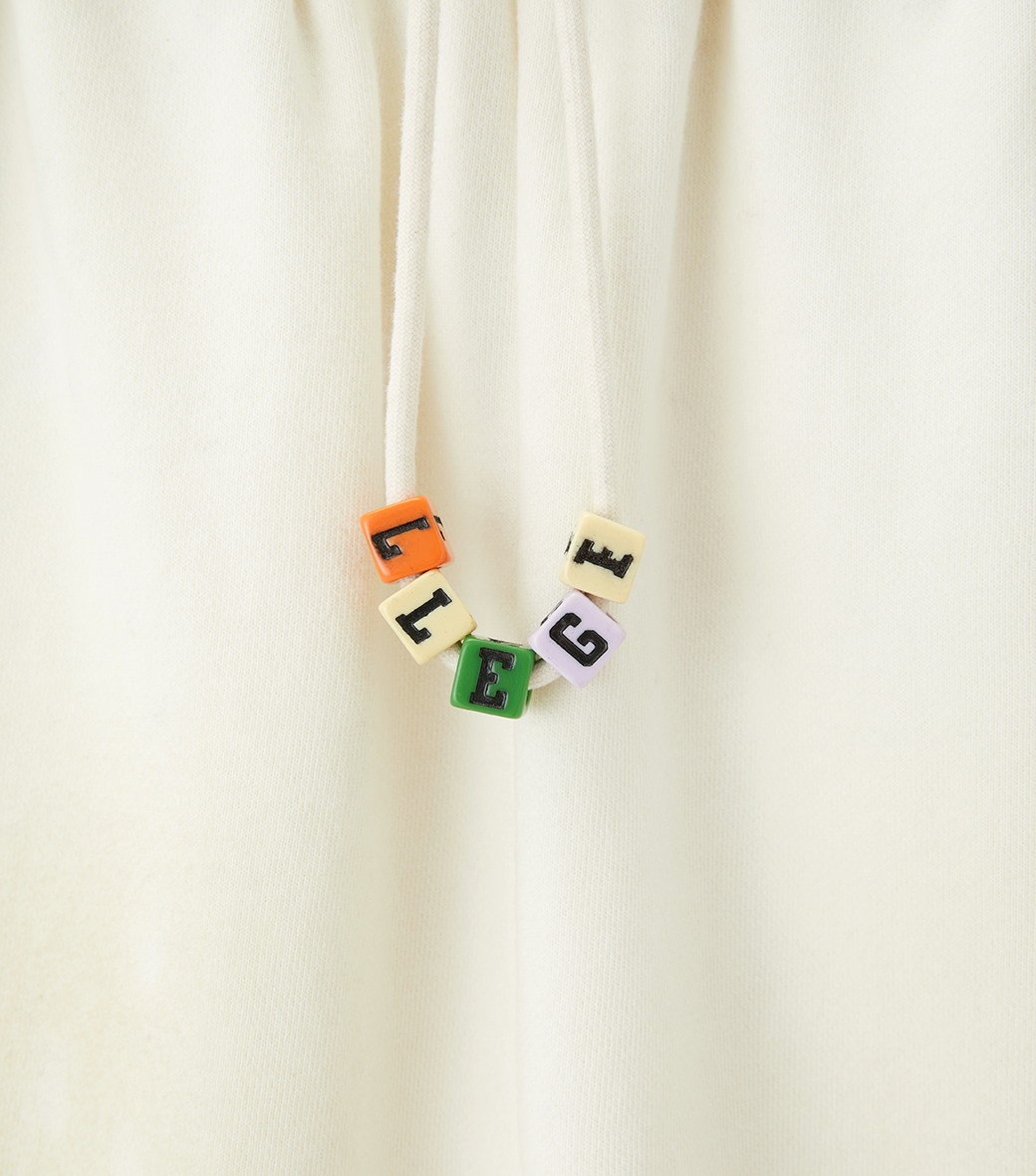 Llege - Cube Logo 3/4 Sweatpants (Cement White) product image 3 | TRAB K-Fashion Australia
