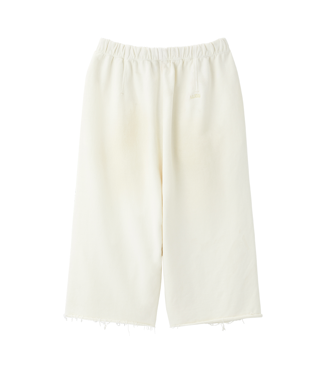 Llege - Cube Logo 3/4 Sweatpants (Cement White) product image 2 | TRAB K-Fashion Australia