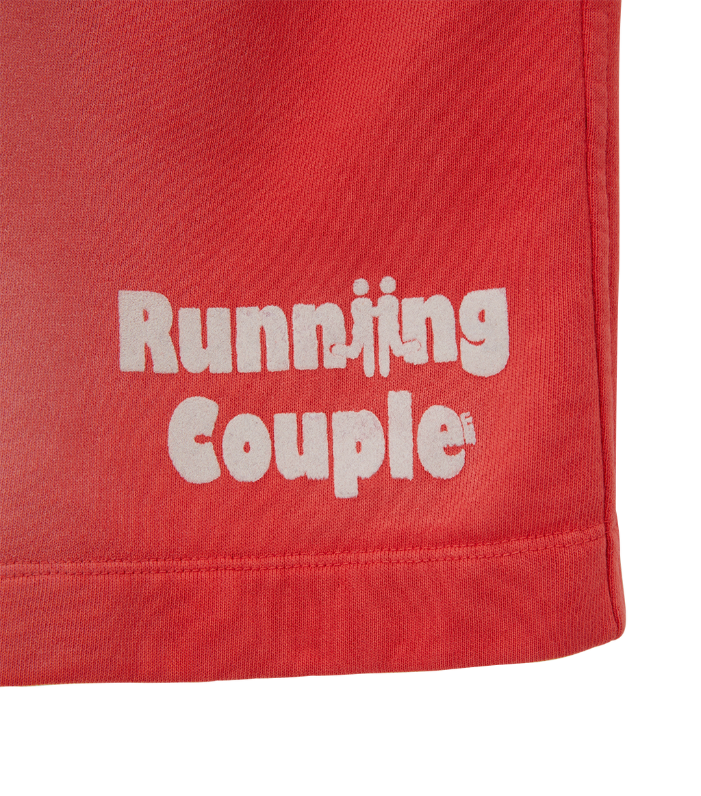 Llege - Running Couple Sweat Shorts (Vintage Red) product image 3 | TRAB K-Fashion Australia