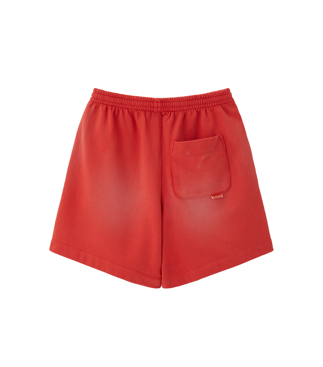 Llege - Running Couple Sweat Shorts (Vintage Red) product image 2 | TRAB K-Fashion Australia