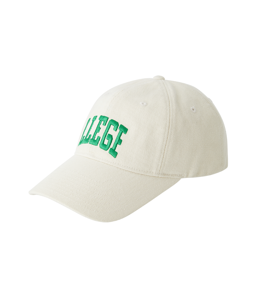 Llege - Classic Llege Ball Cap (Ivory) product image 2 | TRAB K-Fashion Australia