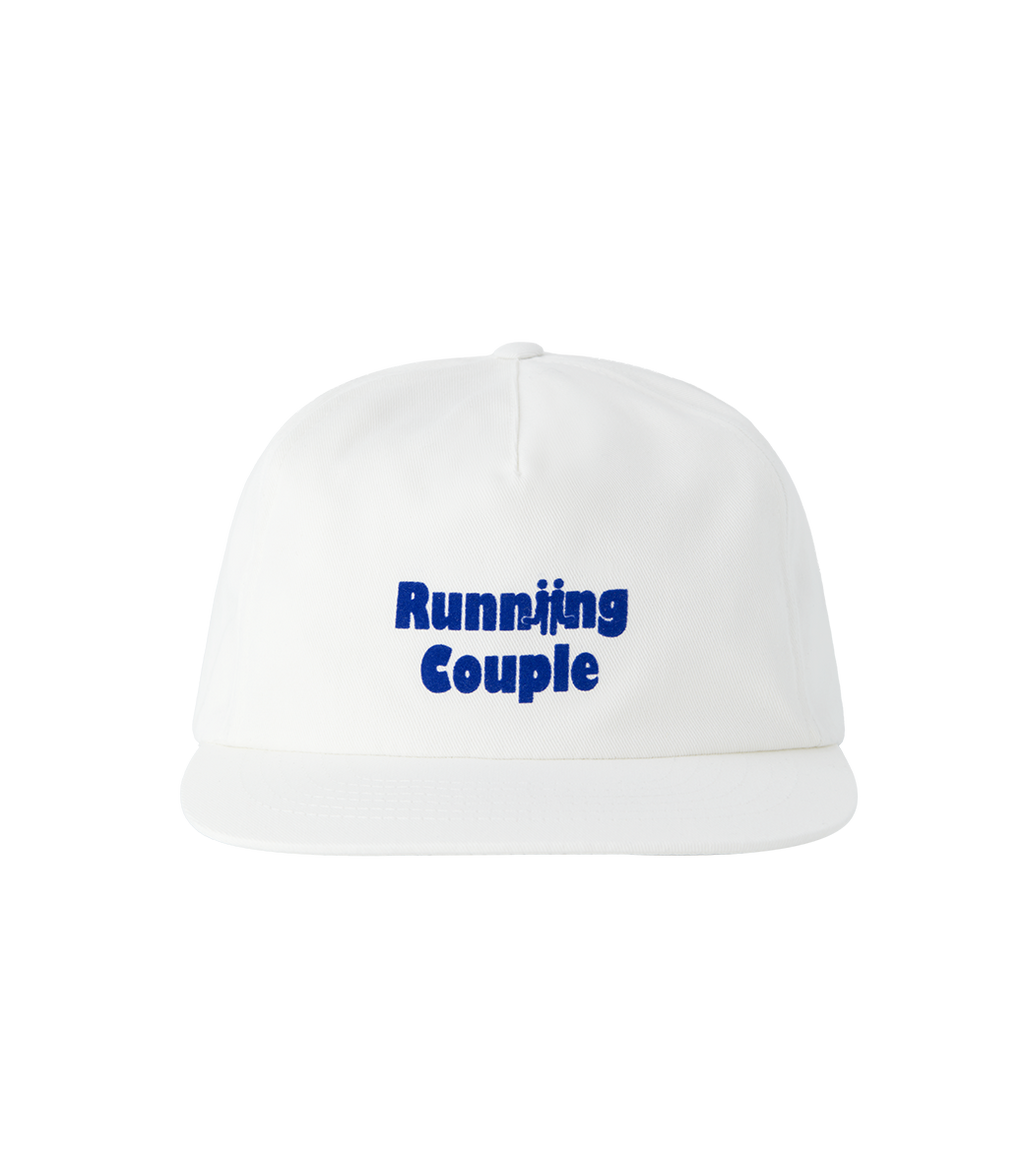 Llege - Running Couple Wired Cap (White) product image 1 | TRAB K-Fashion Australia
