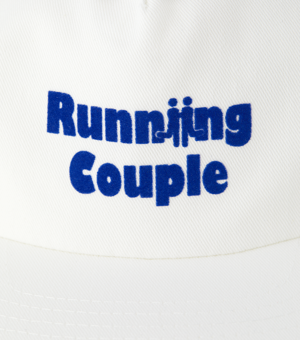 Llege - Running Couple Wired Cap (White) product image 5 | TRAB K-Fashion Australia
