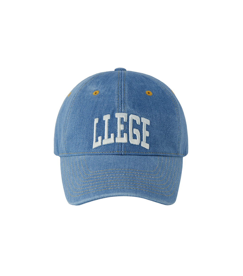Llege - Classic Llege Denim Ball Cap (Blue) product image 1 | TRAB K-Fashion Australia
