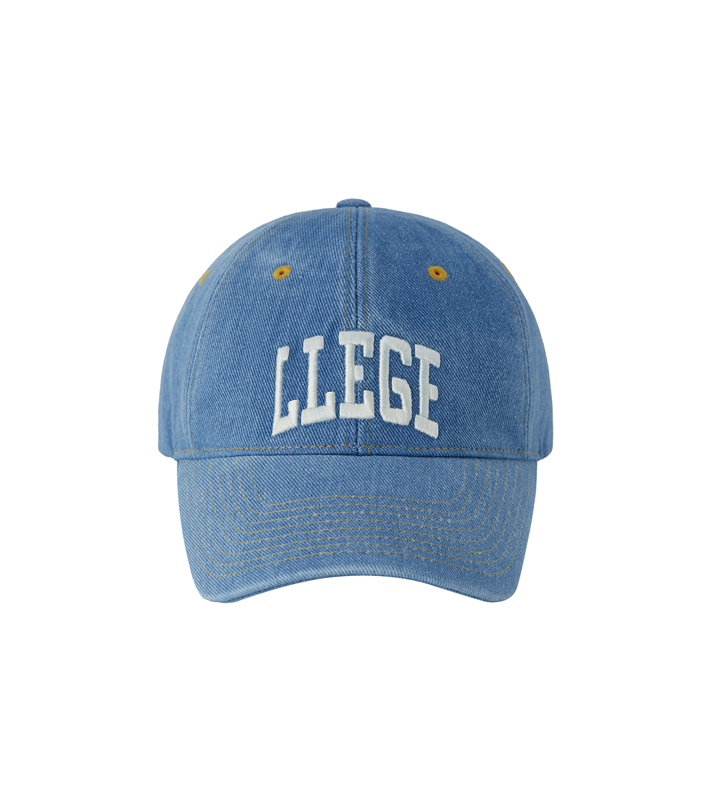 Llege - Classic Llege Denim Ball Cap (Blue) product image 1 | TRAB K-Fashion Australia