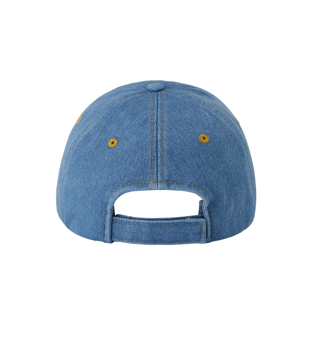 Llege - Classic Llege Denim Ball Cap (Blue) product image 4 | TRAB K-Fashion Australia