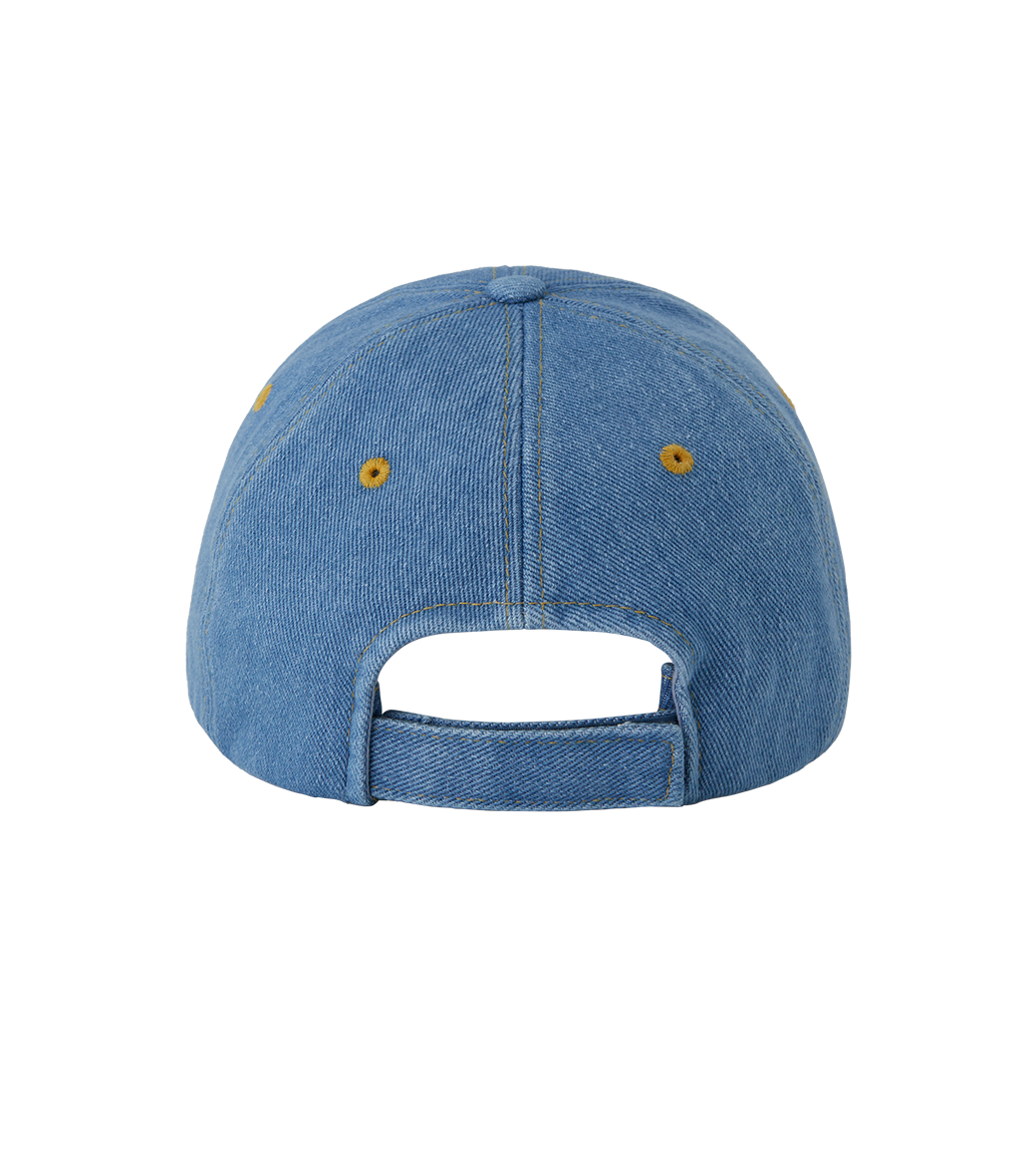 Llege - Classic Llege Denim Ball Cap (Blue) product image 4 | TRAB K-Fashion Australia