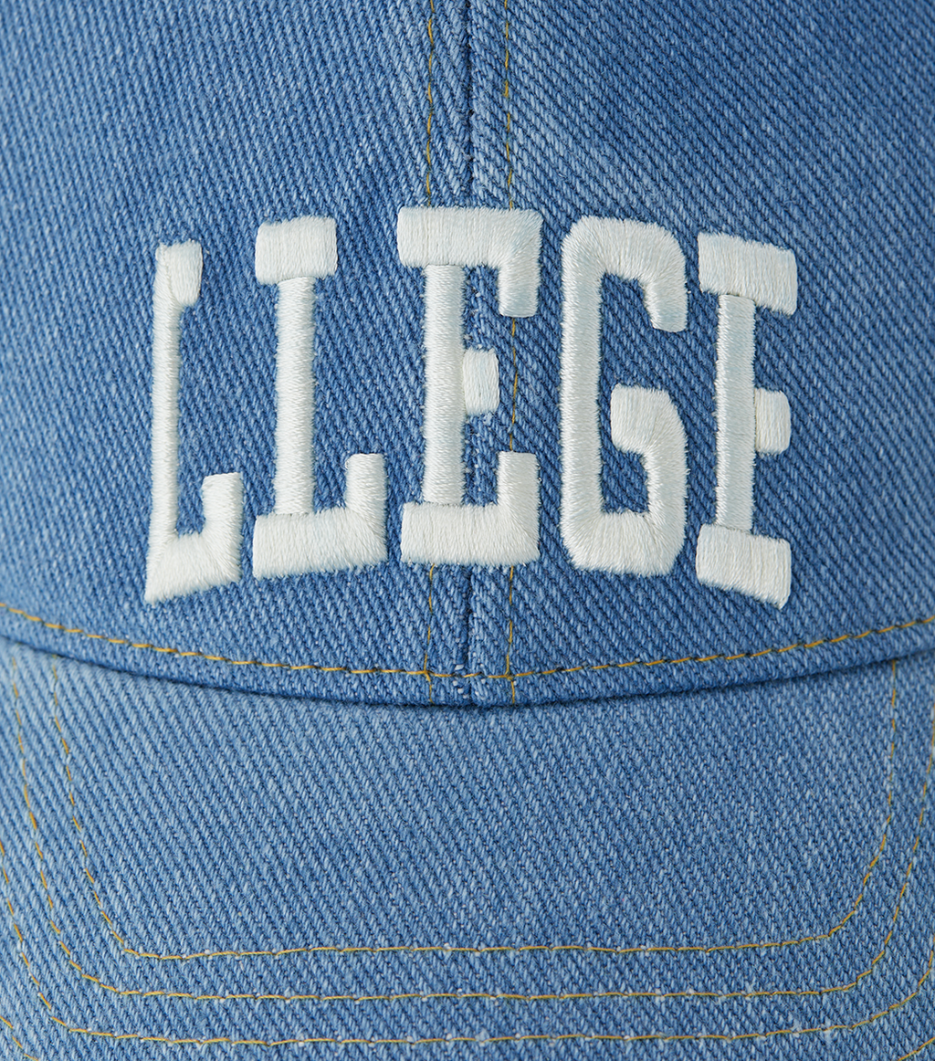 Llege - Classic Llege Denim Ball Cap (Blue) product image 5 | TRAB K-Fashion Australia