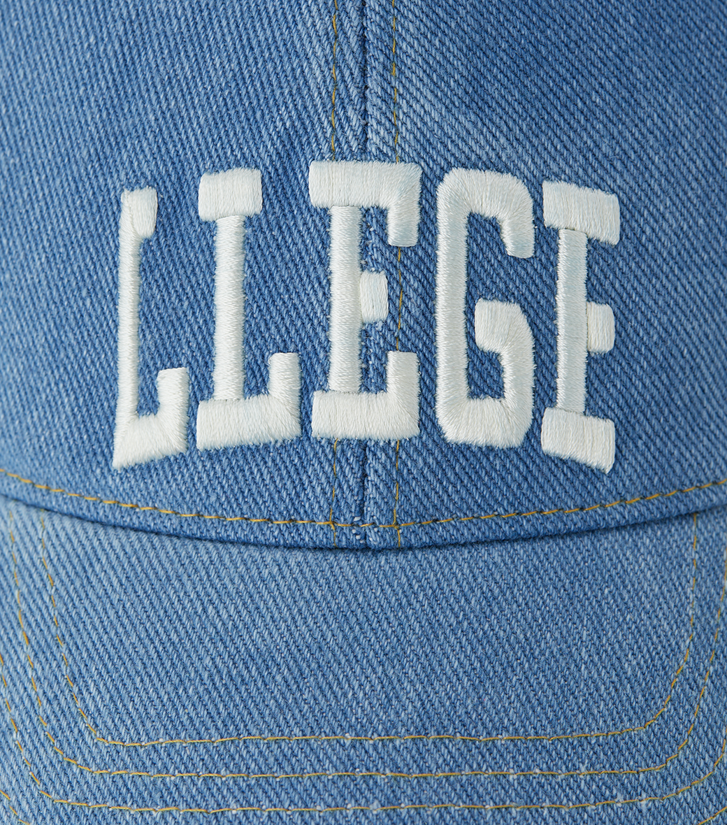 Llege - Classic Llege Denim Ball Cap (Blue) product image 5 | TRAB K-Fashion Australia