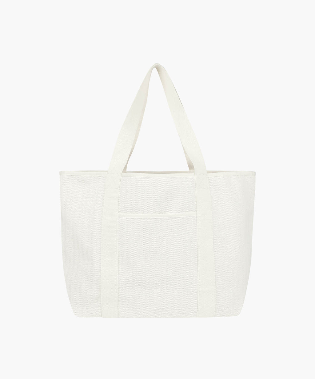 Marithe & Francois Girbaud - Regular Logo Big Cotton Bag (Natural) product image 3 | TRAB K-Fashion Australia