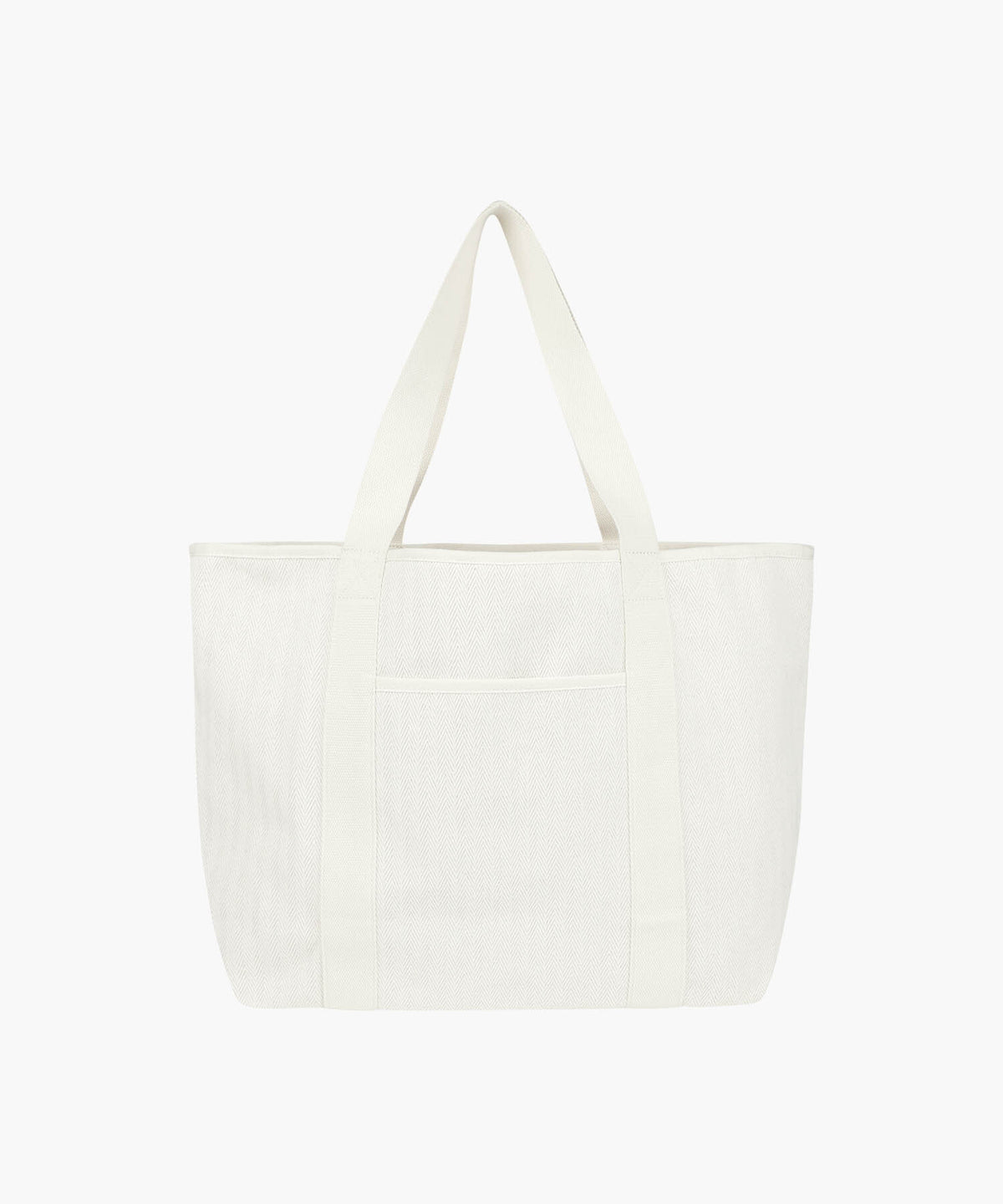 Marithe & Francois Girbaud - Regular Logo Big Cotton Bag (Natural) product image 3 | TRAB K-Fashion Australia
