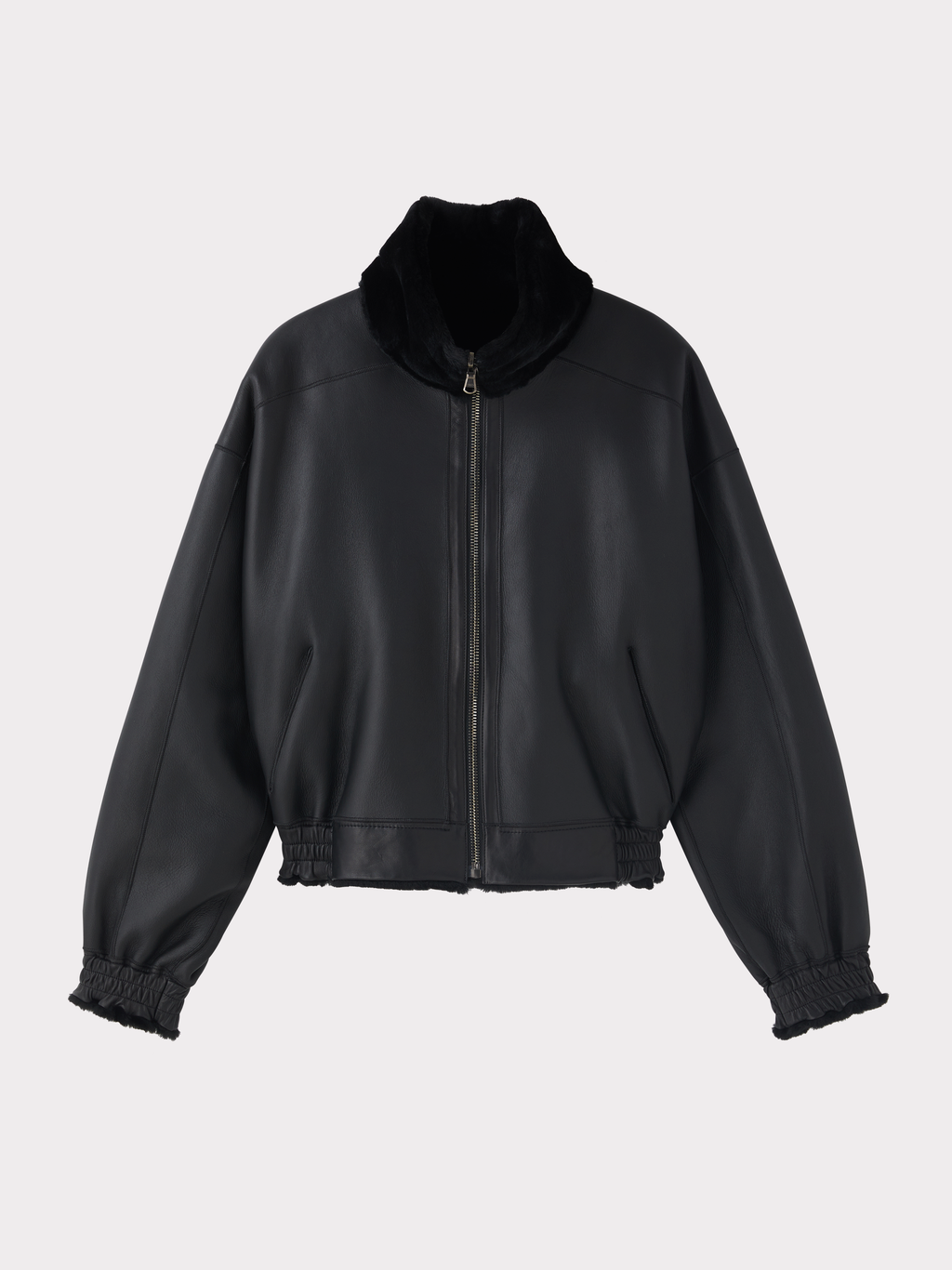 Recto - Reversible Fur Jumper (Black) product image 4 | TRAB K-Fashion Australia