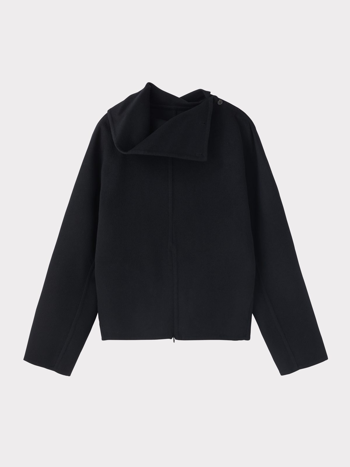 Recto - Handmade High Neck Muffler Set Top (Black) product image 5 | TRAB K-Fashion Australia