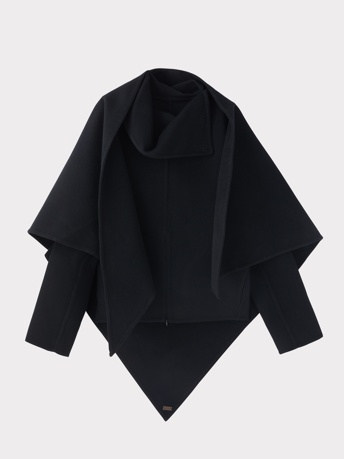 Recto - Handmade High Neck Muffler Set Top (Black) product image 4 | TRAB K-Fashion Australia