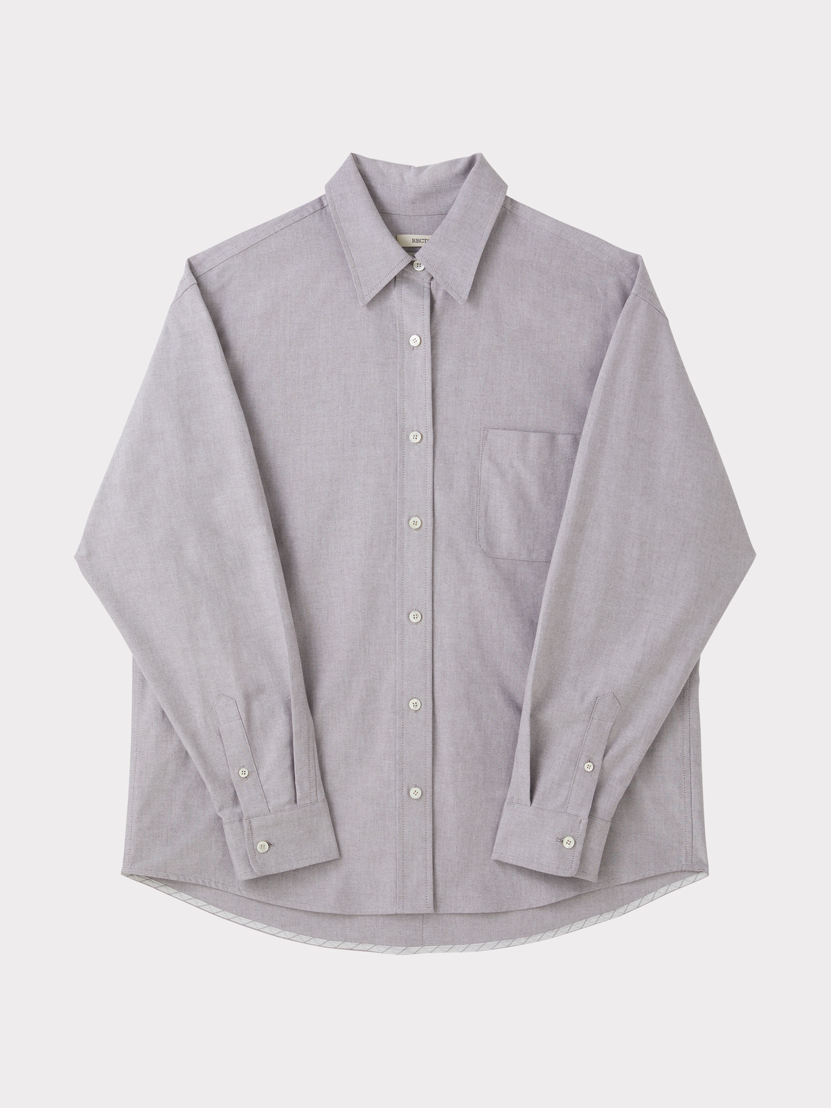 Recto - Volume Sleeve Oxford Shirt (Vintage Brown) product image 4 | TRAB K-Fashion Australia
