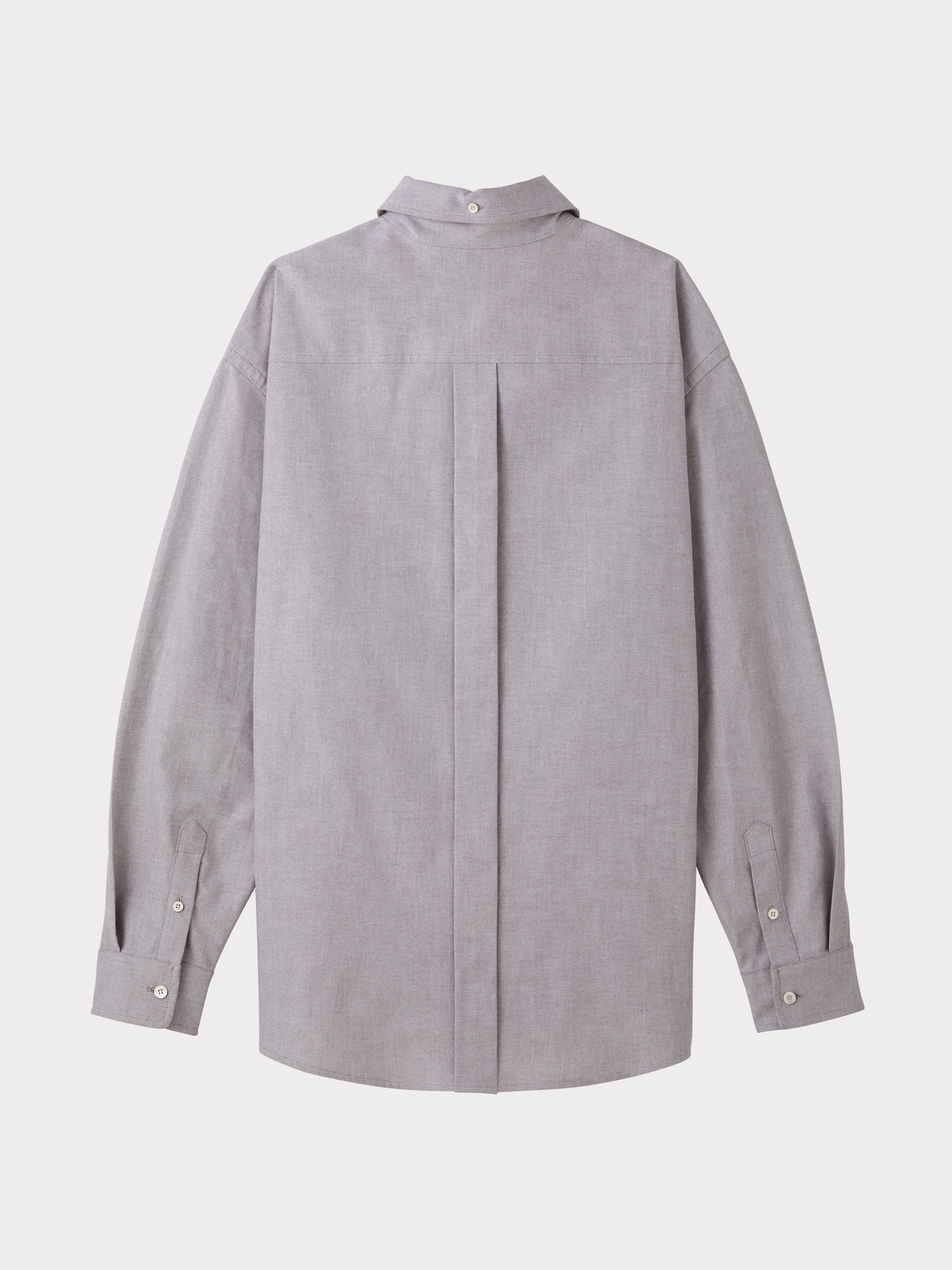 Recto - Volume Sleeve Oxford Shirt (Vintage Brown) product image 5 | TRAB K-Fashion Australia