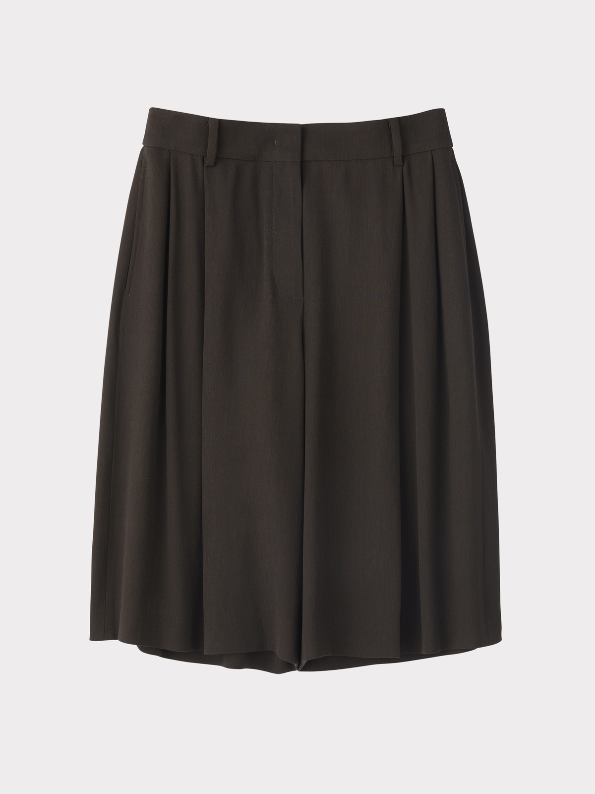 Recto - Bermuda Suit Pants (Khaki Brown) product image 4 | TRAB K-Fashion Australia