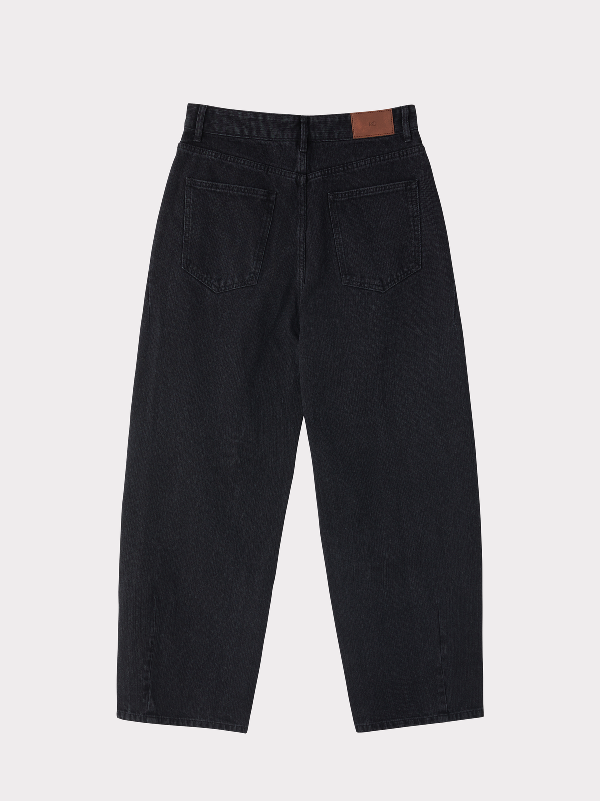 Recto - 90’s High-Rise Curved Leg Jeans (Black) product image 5 | TRAB K-Fashion Australia