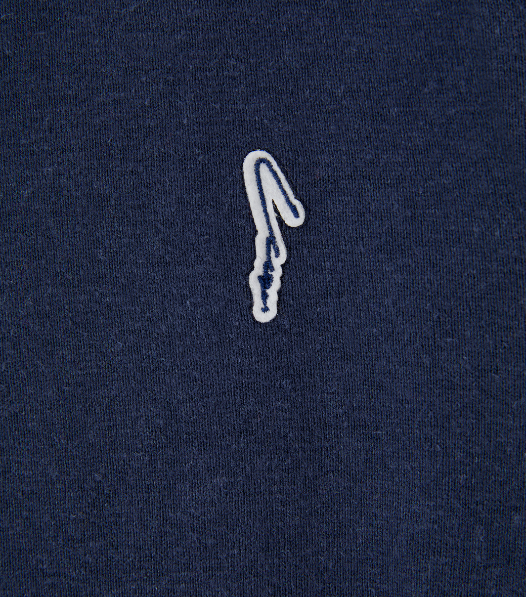 Llege - Womens Ringer Long Sleeve T-Shirt (Navy) product image 4 | TRAB K-Fashion Australia