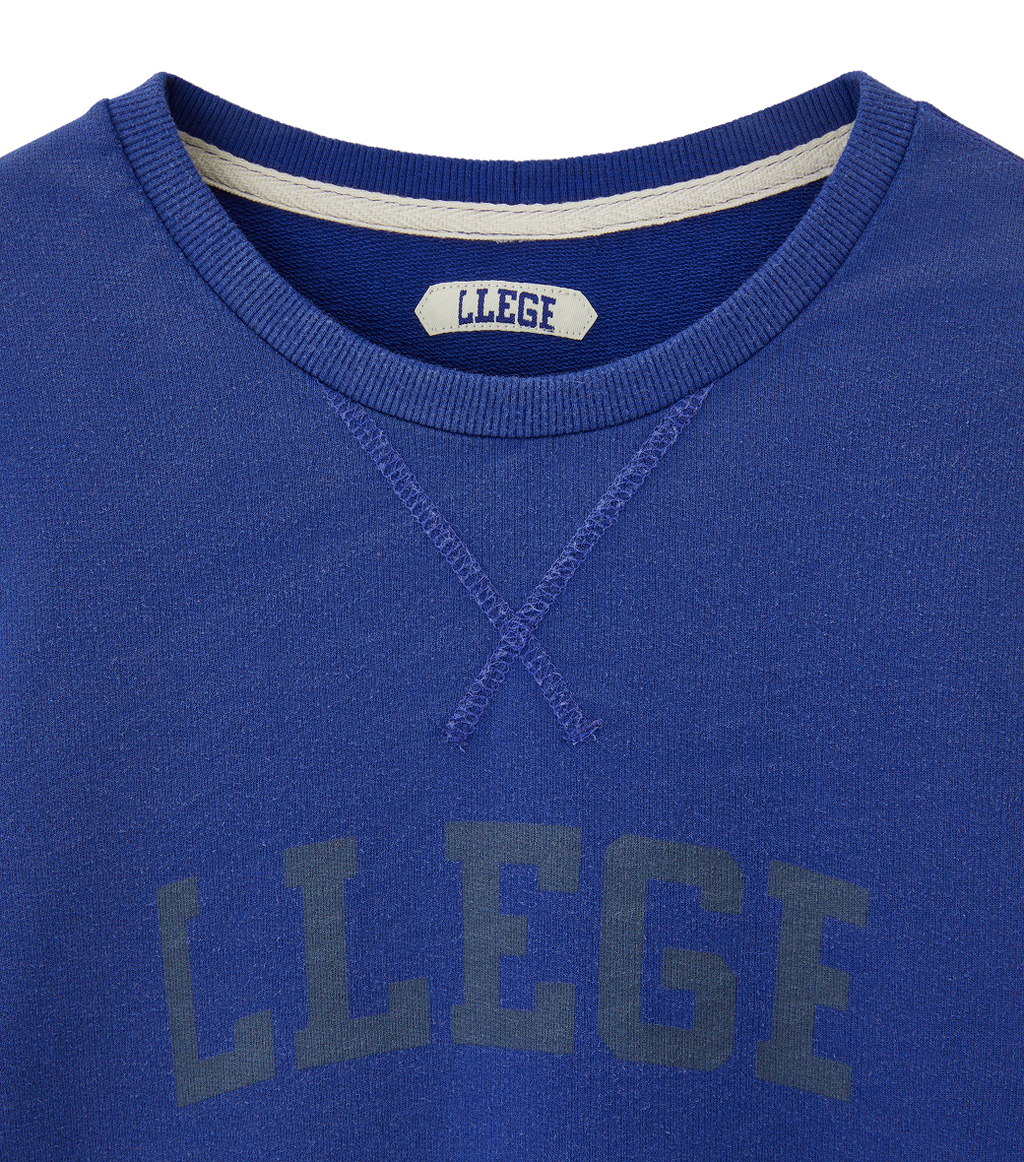 Llege - Classic Logo Long Sleeve Slim Top (Purple Blue) product image 3 | TRAB K-Fashion Australia