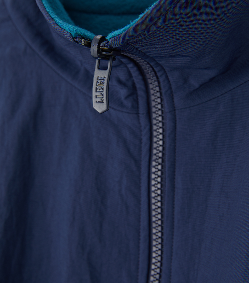 Llege - Reversible Fleece Track Jumper (Navy) product image 3 | TRAB K-Fashion Australia