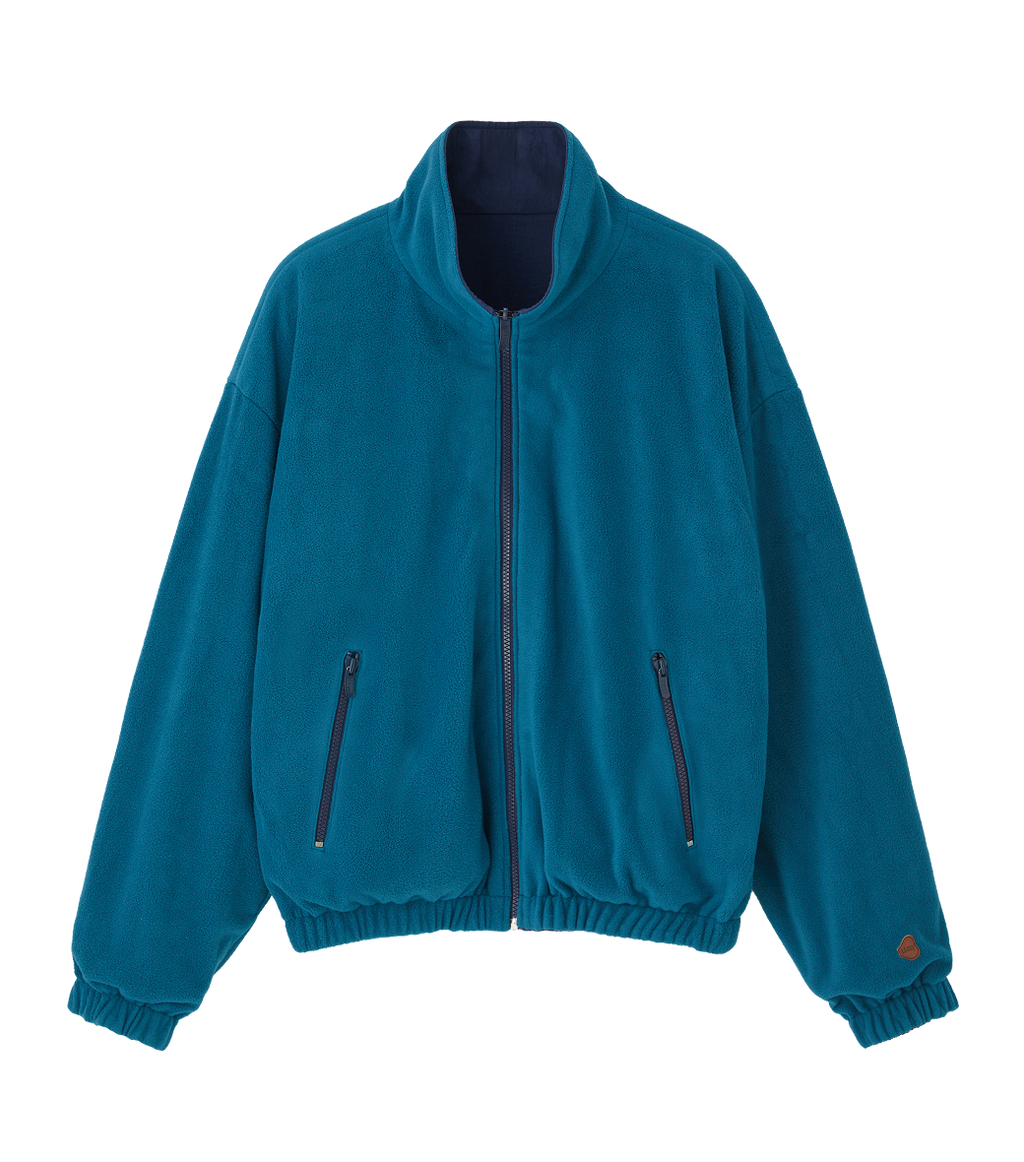 Llege - Reversible Fleece Track Jumper (Navy) product image 6 | TRAB K-Fashion Australia