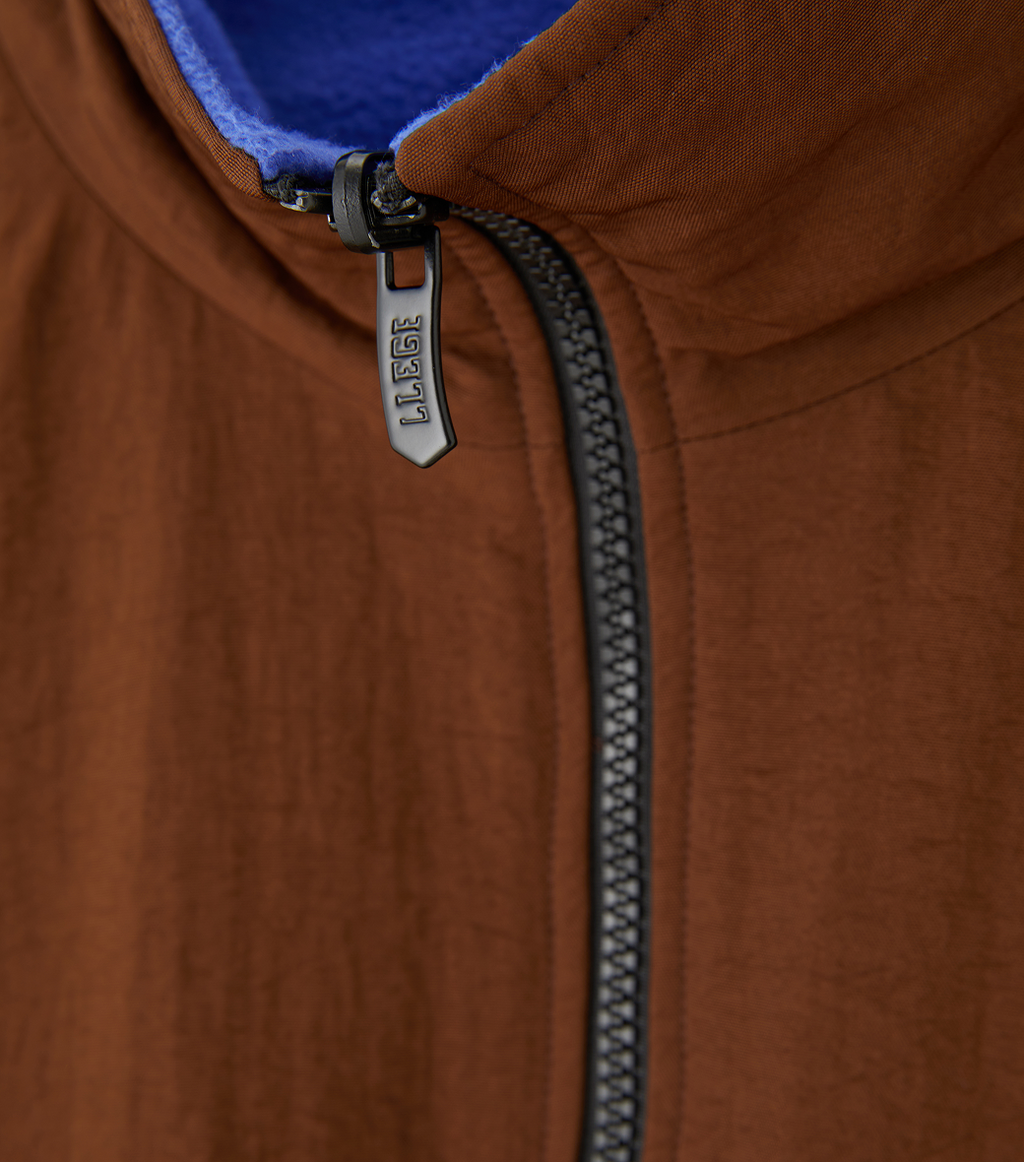 Llege - Reversible Fleece Track Jumper (Brown) product image 3 | TRAB K-Fashion Australia