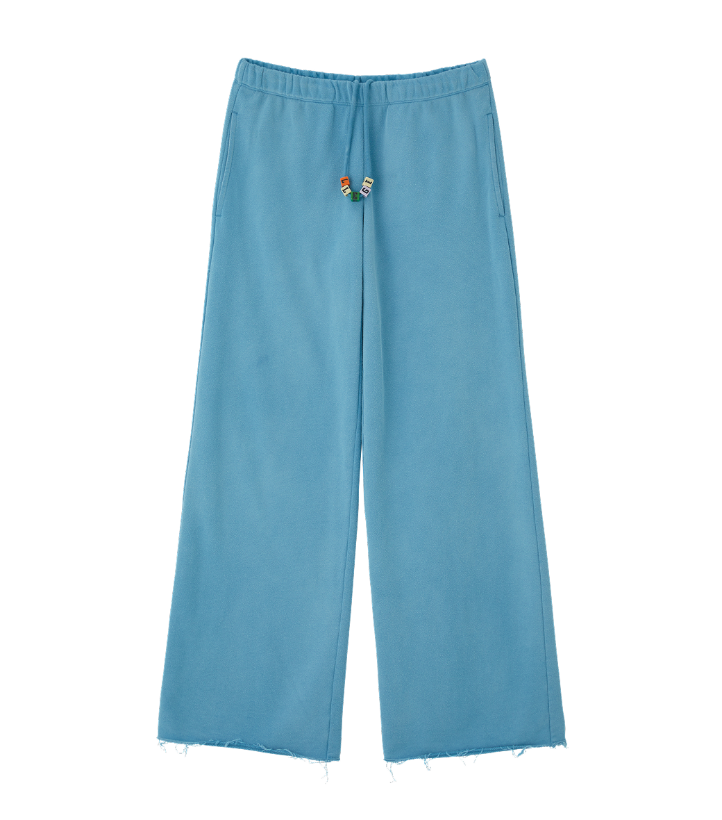 Llege - Cube Logo Low-Rise Training Pants (Blue) product image 1 | TRAB K-Fashion Australia