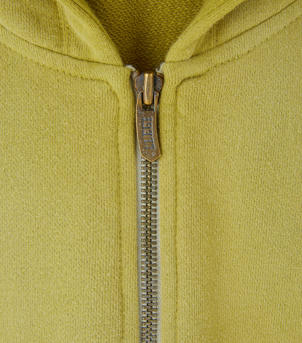 Llege - Cube Logo Cropped Hoody Zip-Up (Olive) product image 3 | TRAB K-Fashion Australia