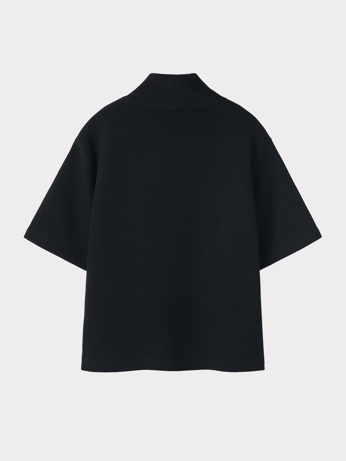 Recto - Scarf Neck Wool Jersey Top (Black) product image 2 | TRAB K-Fashion Australia