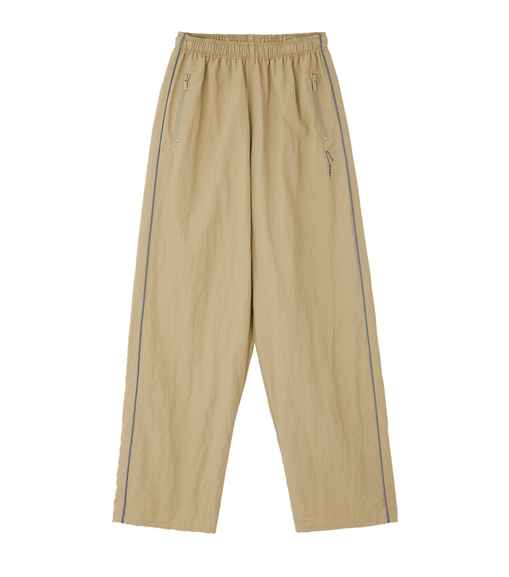 Llege - Nylon Track Pants (Beige) product image 1 | TRAB K-Fashion Australia