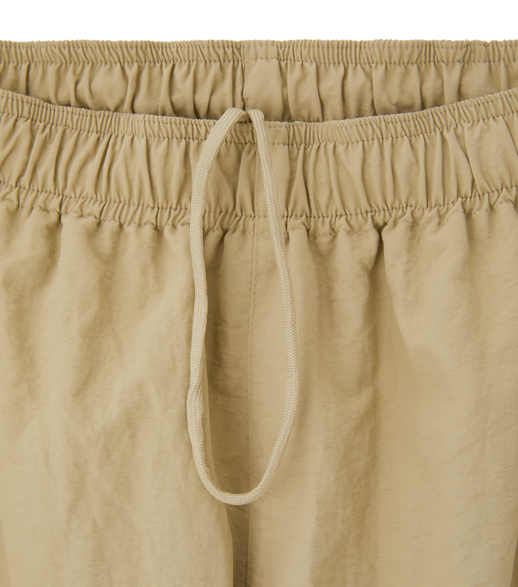 Llege - Nylon Track Pants (Beige) product image 3 | TRAB K-Fashion Australia