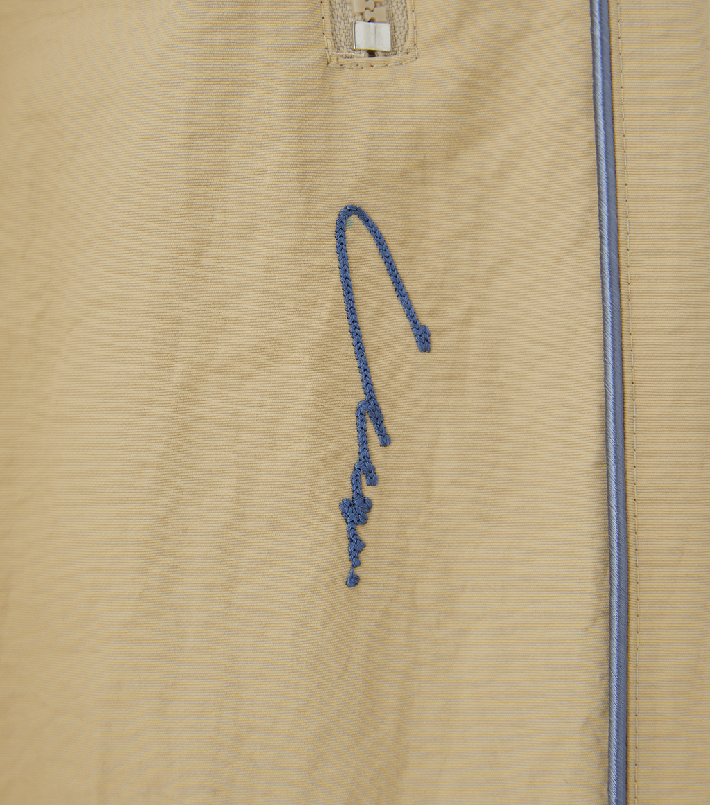 Llege - Nylon Track Pants (Beige) product image 4 | TRAB K-Fashion Australia