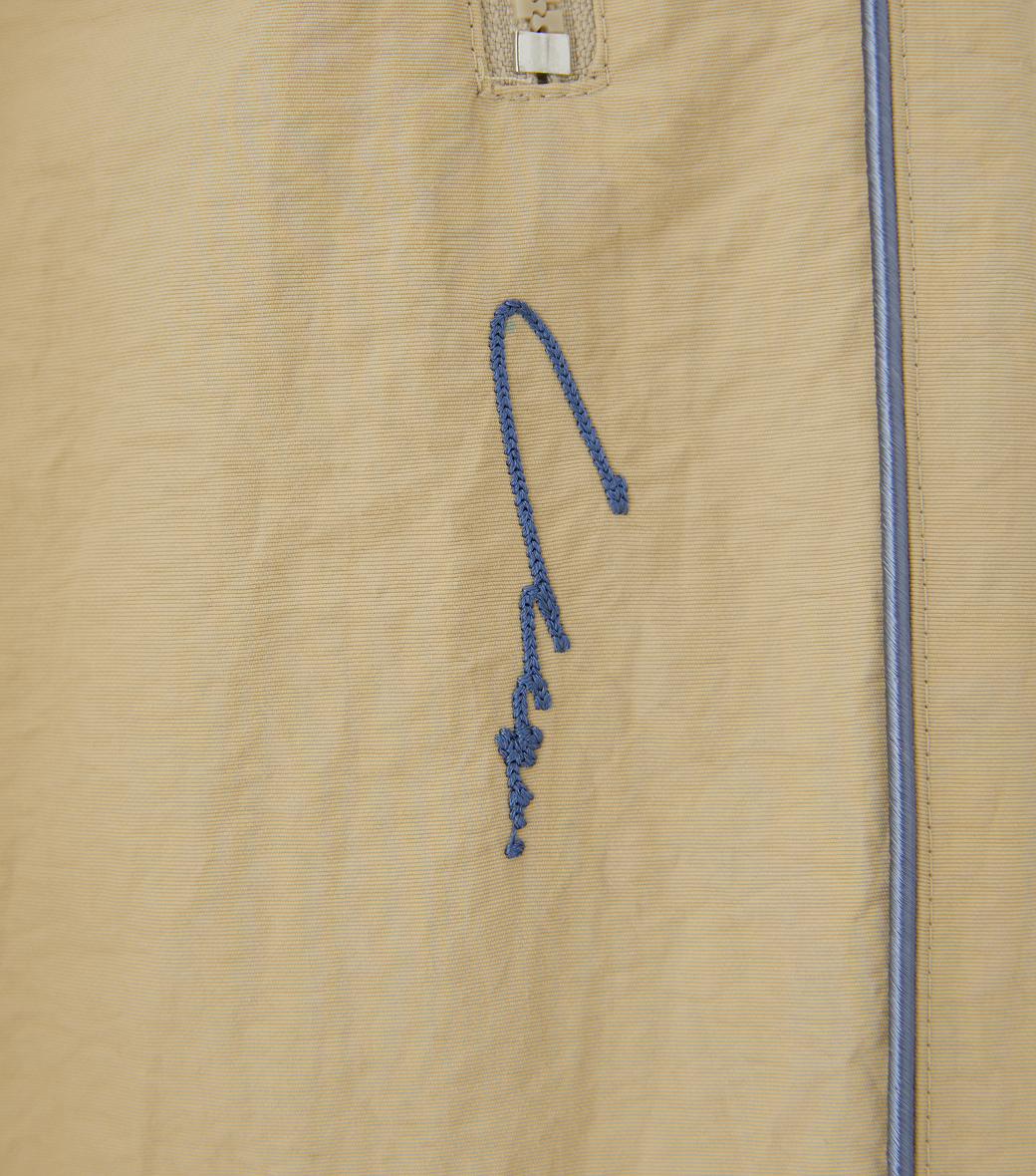 Llege - Nylon Track Pants (Beige) product image 4 | TRAB K-Fashion Australia