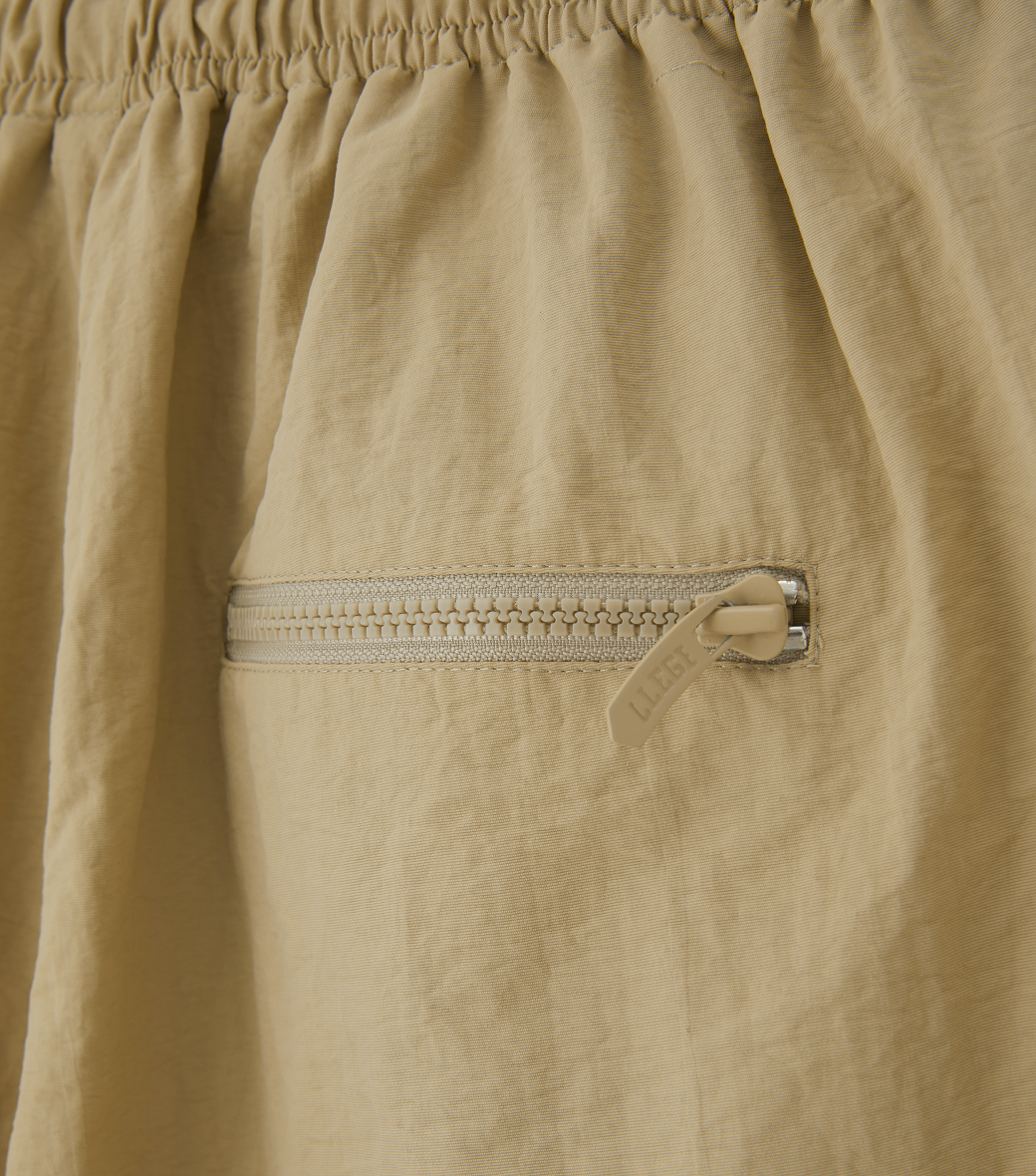 Llege - Nylon Track Pants (Beige) product image 5 | TRAB K-Fashion Australia