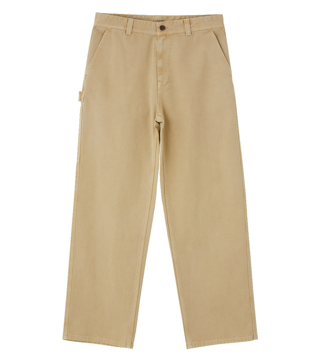 Llege - Carpenter Denim Pants (Beige) product image 1 | TRAB K-Fashion Australia