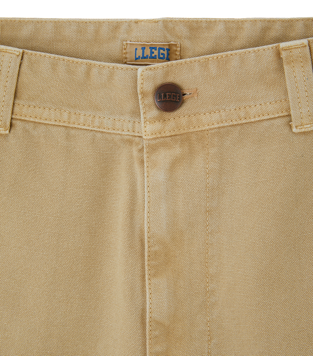 Llege - Carpenter Denim Pants (Beige) product image 3 | TRAB K-Fashion Australia