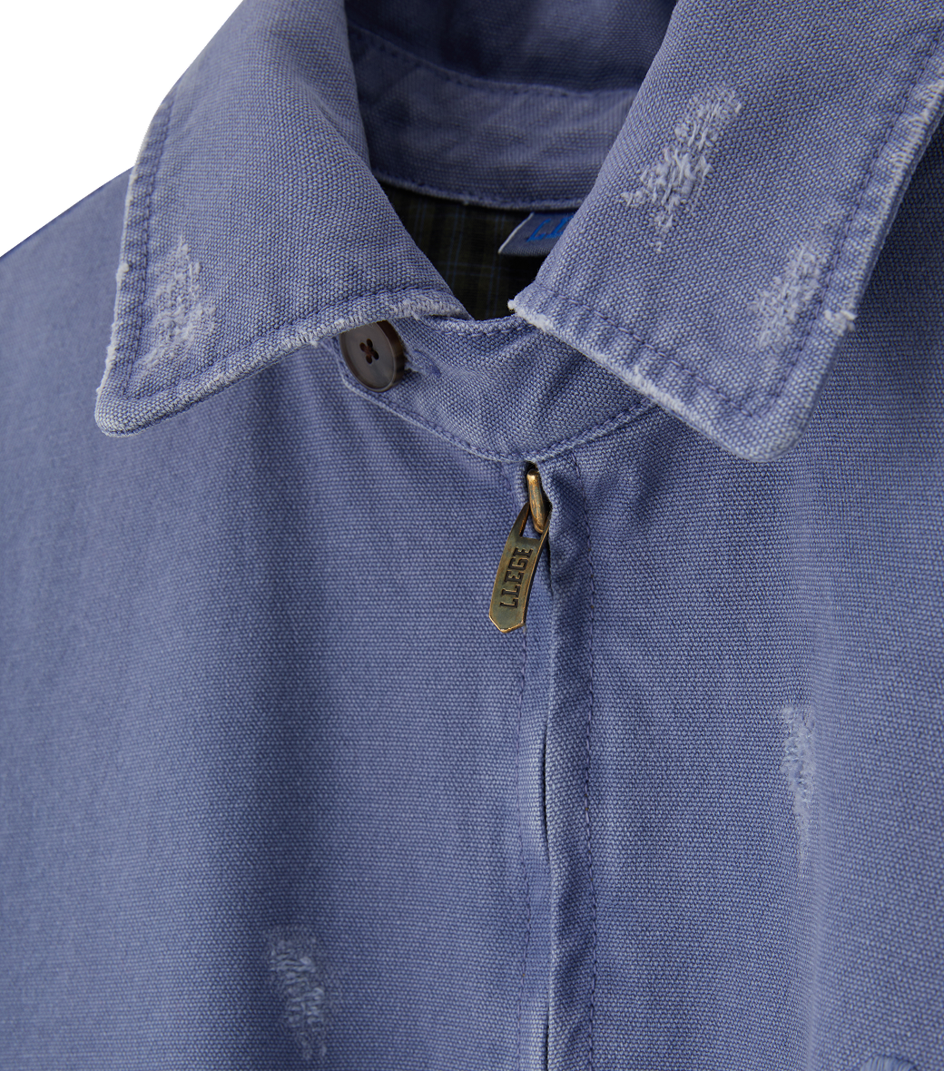 Llege - Destroyed Denim Harrington (Lavender) product image 3 | TRAB K-Fashion Australia