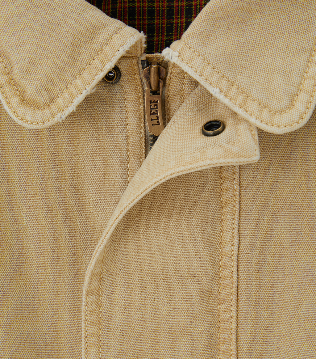 Llege - Destroyed A-2 Denim Jumper (Beige) product image 3 | TRAB K-Fashion Australia