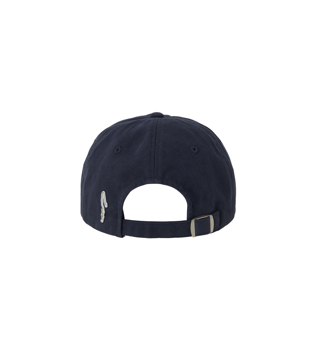 Llege - Jubangwol Outline Cap (Navy) product image 4 | TRAB K-Fashion Australia