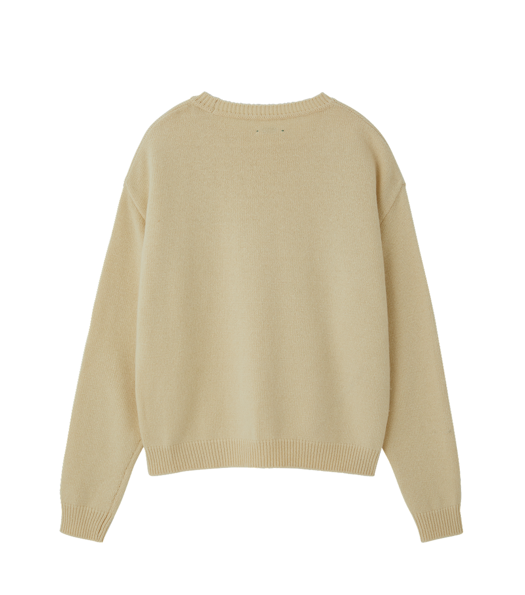 Llege - Classic Logo Sweater (Lemon) product image 2 | TRAB K-Fashion Australia