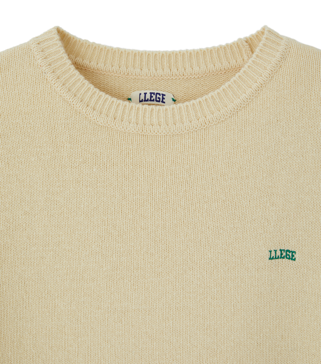 Llege - Classic Logo Sweater (Lemon) product image 3 | TRAB K-Fashion Australia