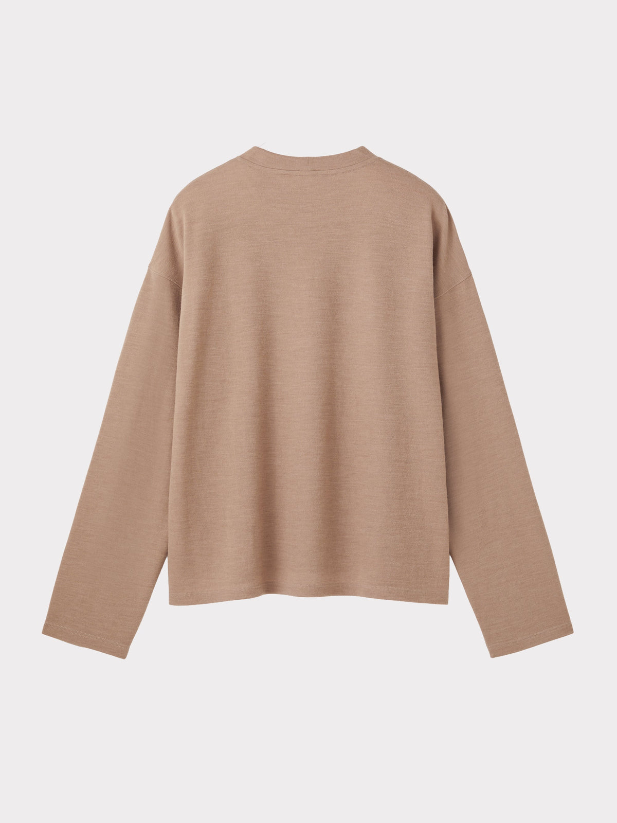 Recto - Wool Blend Oversized Top (Camel) product image 4 | TRAB K-Fashion Australia