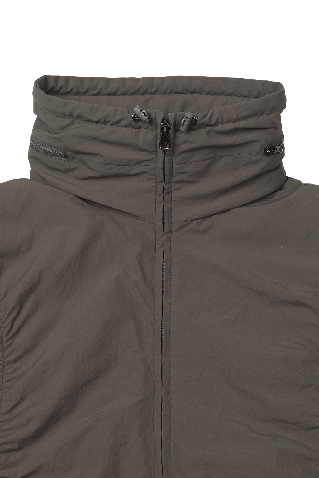 Deinet - Parka Ring Hooded Cropped Jumper (Khaki) product image 15 | TRAB K-Fashion Australia