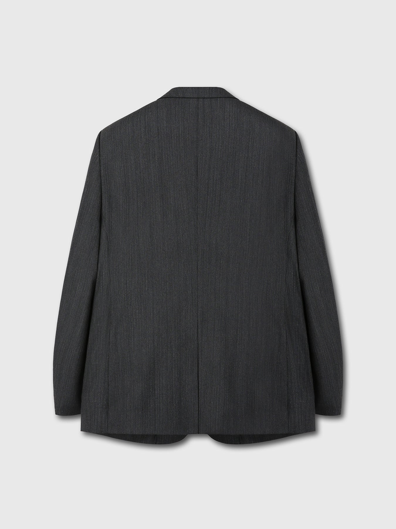 Tonywack - Virgin Wool Stripe Tailored Blazer (Grey/Black) product image 10 | TRAB K-Fashion Australia